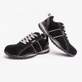 Grafters M090AS Unisex Safety Trainers Black/Grey