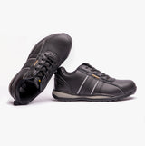 Grafters M090A Unisex Safety Trainers Black