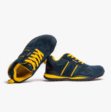 Grafters M090CS Unisex Safety Trainers Navy