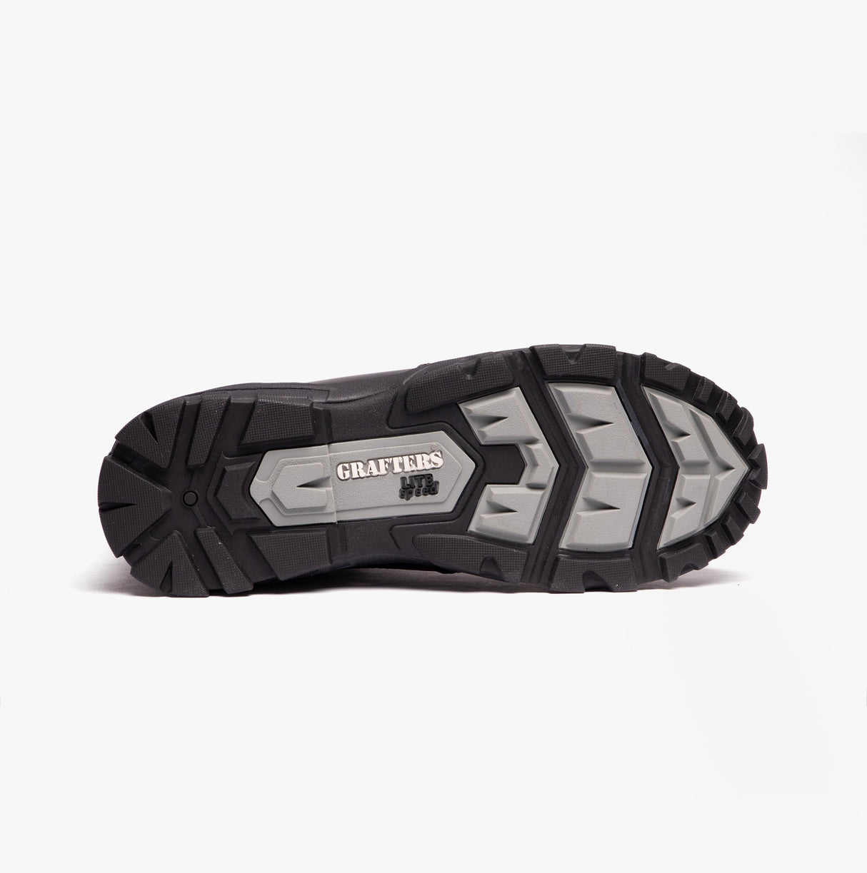 Grafters AMBUSH Unisex Waterproof Leather Work Boots Black
