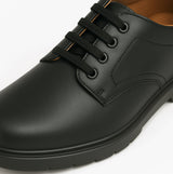 Grafters M181A Mens Leather Shoes Black