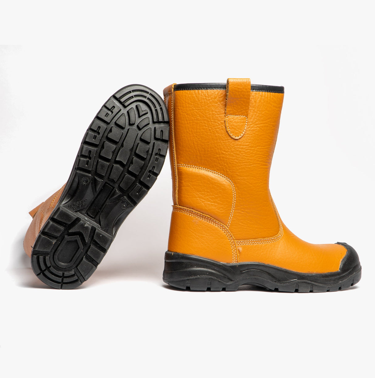 Grafters M239BSM Mens Rigger Safety Boots Tan