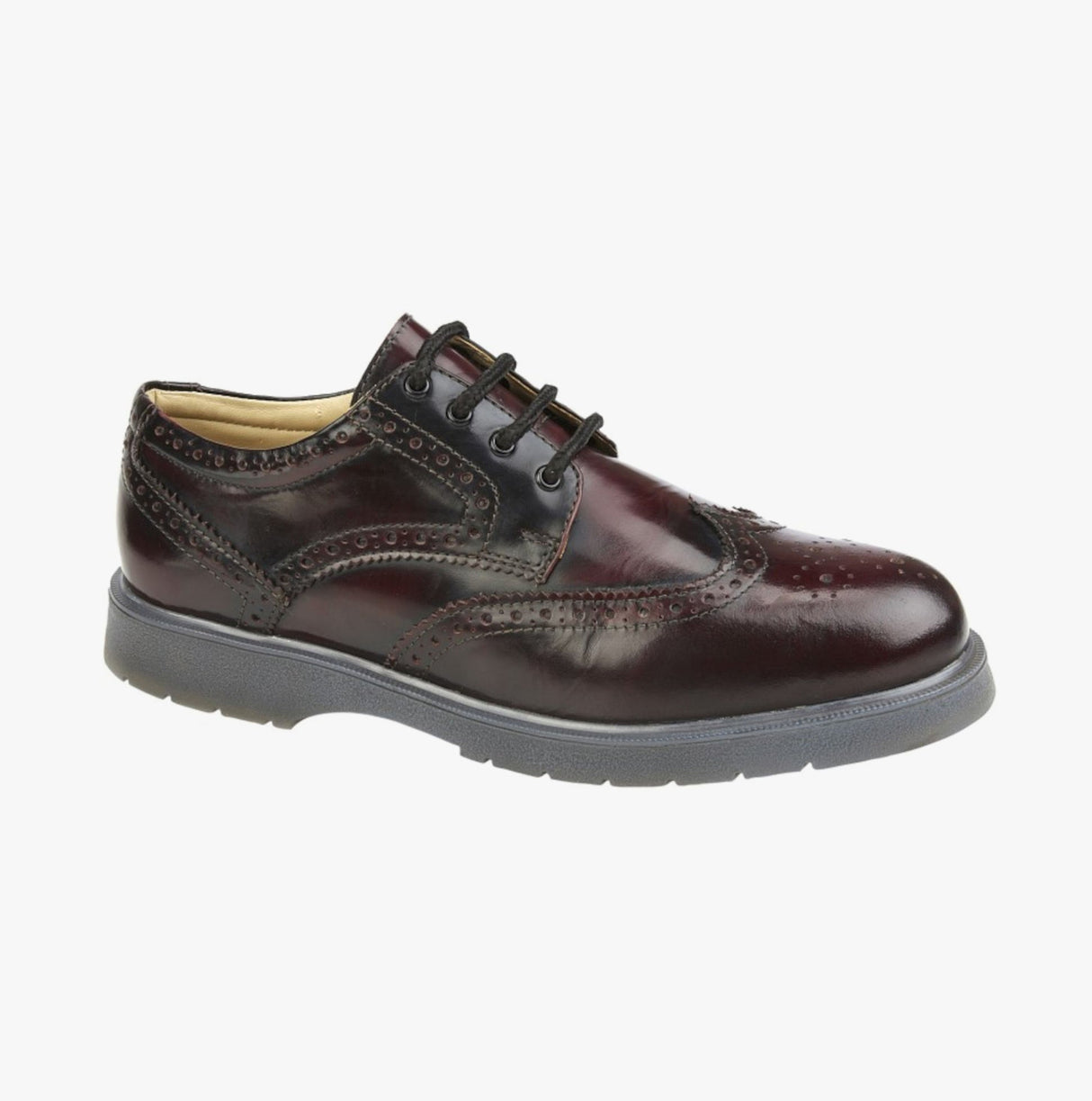 Grafters M282BD Mens Shoes Burgundy