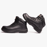 Grafters M466A Unisex Composite Toe Safety Boots Black