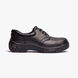 Grafters M530A Mens Leather Safety Shoes Black