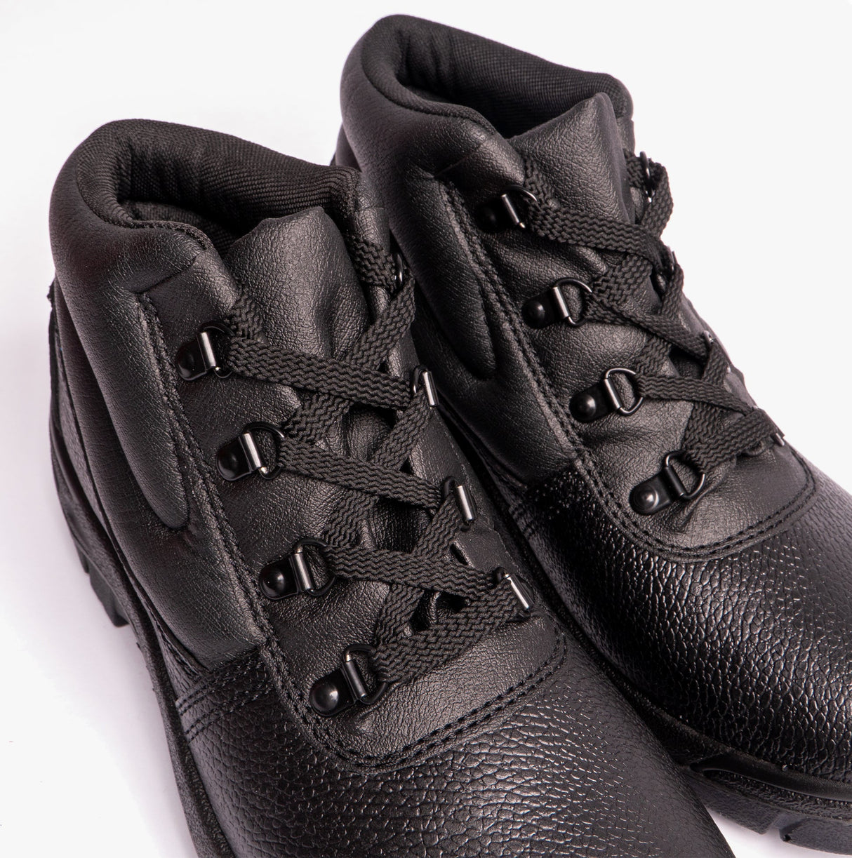 Grafters M5501A Unisex Leather Safety Boots Black