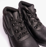 Grafters M5501A Unisex Leather Safety Boots Black