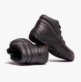 Grafters M5501A Unisex Leather Safety Boots Black