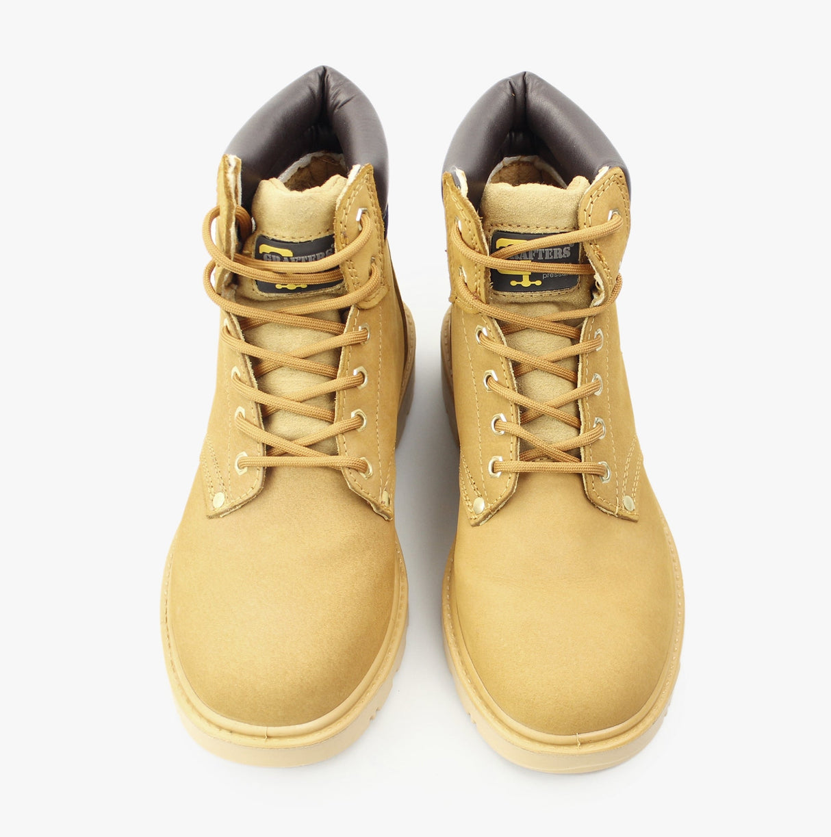 Grafters APPRENTICE Unisex Safety Boots Honey