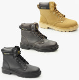 Grafters APPRENTICE Unisex Safety Boots Honey