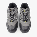 Grafters M685F Unisex Suede Hiking Safety Boots Grey/Black