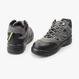 Grafters M685F Unisex Suede Hiking Safety Boots Grey/Black