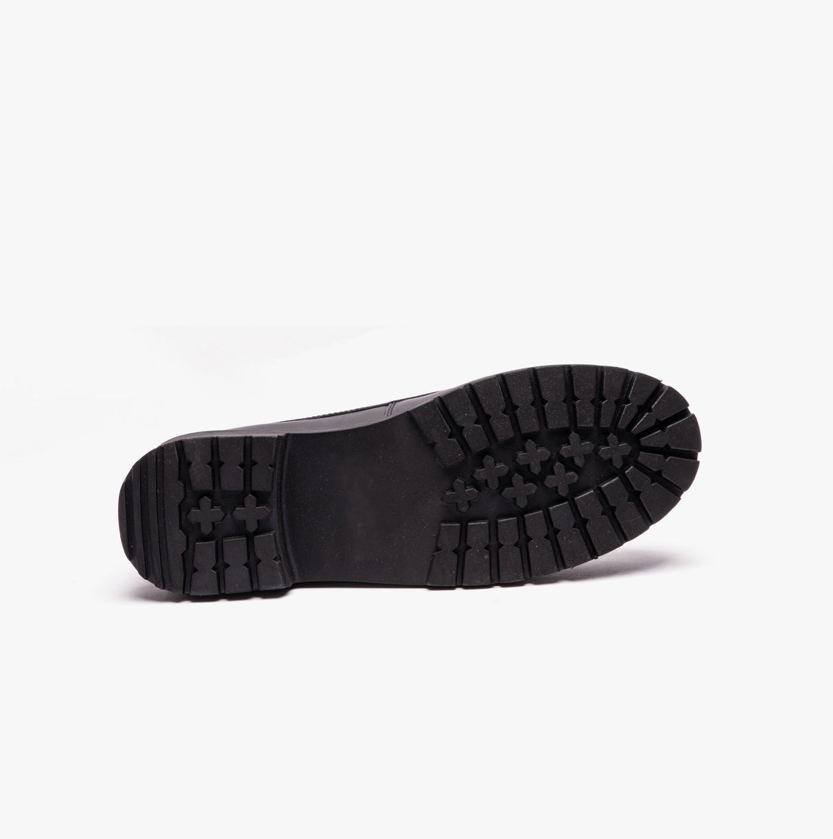 Grafters M9666A Unisex Leather Assault Boots Black