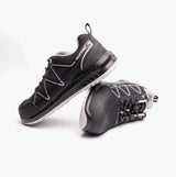 Grafters M989A Mens Composite Non-Metal Safety Trainers Black