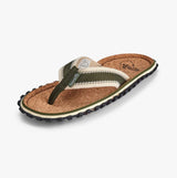 Gumbies CORKER Unisex Flip-Flops Khaki