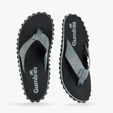 Gumbies DUCKBILL Unisex Waterproof Flip-Flops Black/Grey
