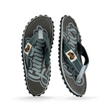 Gumbies ISLANDER Unisex Recycled Flip-Flops Cool Grey