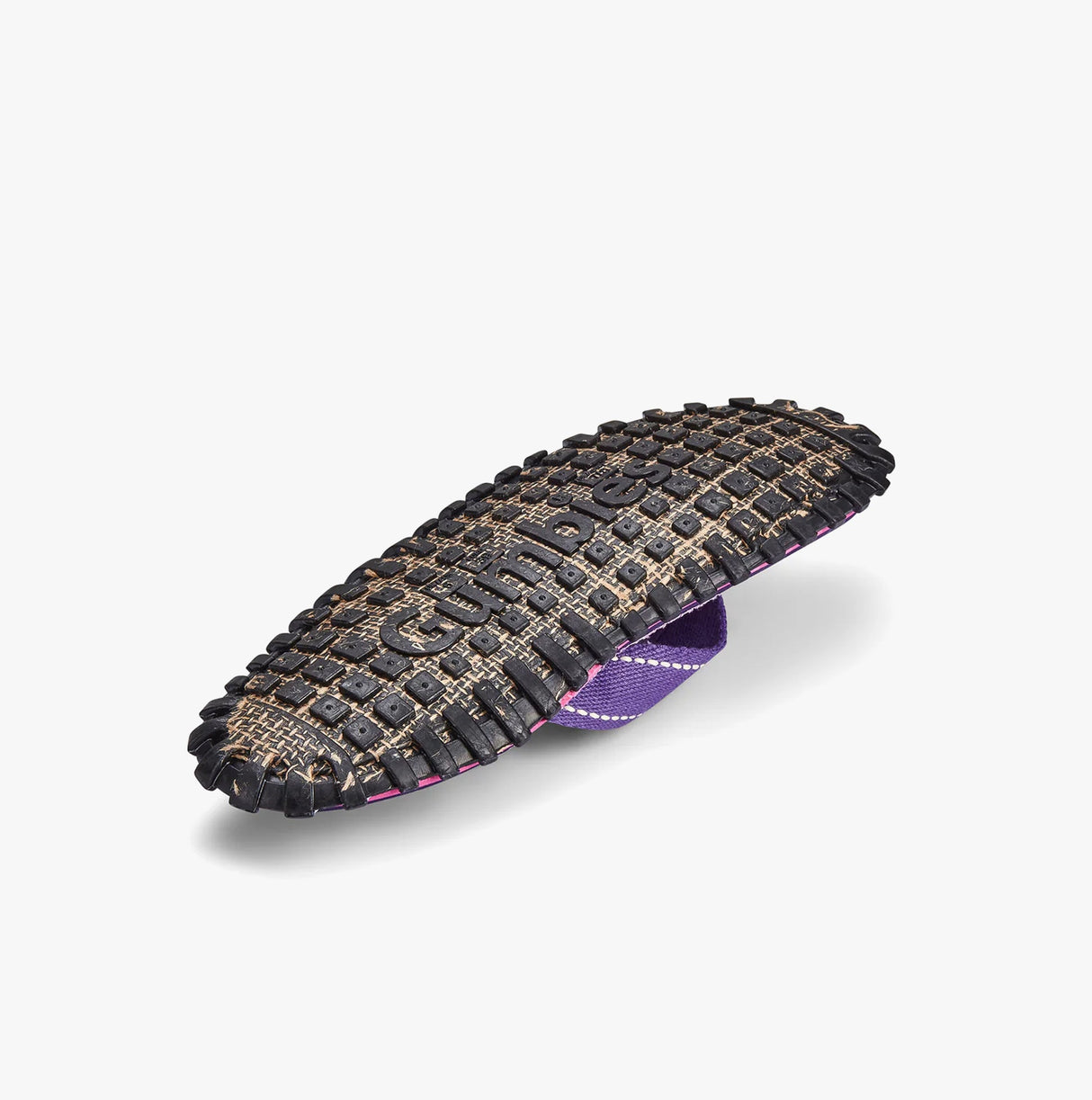 Gumbies ISLANDER Womens Recycled Flip-Flops Purple Sunflower