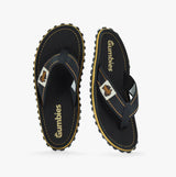 Gumbies ISLANDER Unisex Flip-Flops Classic Black