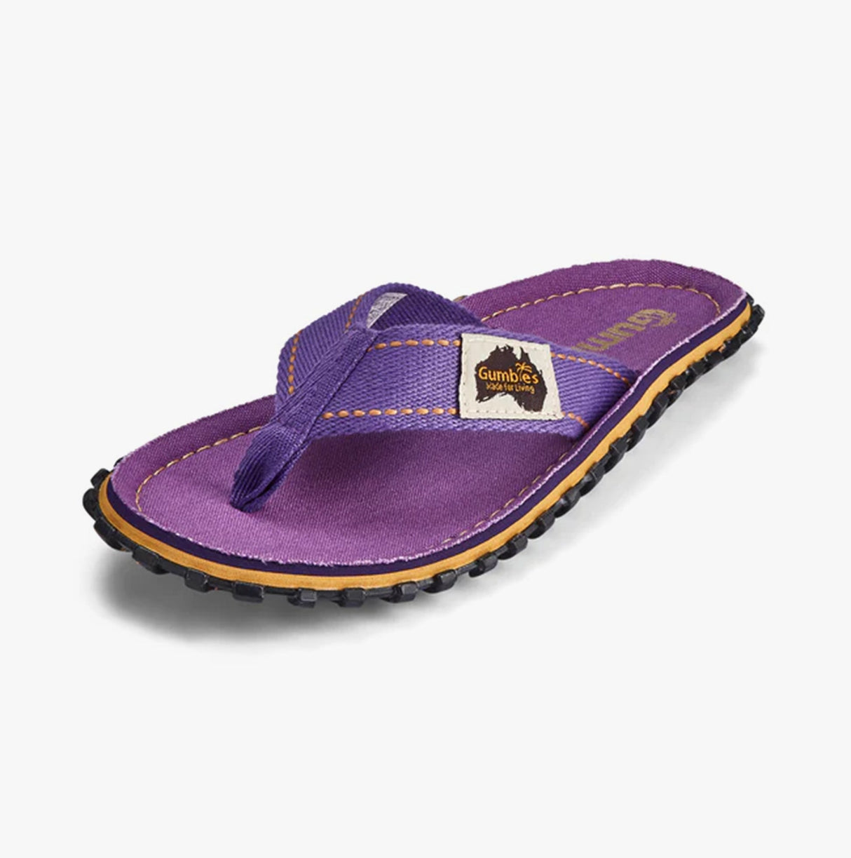 Gumbies ISLANDER Unisex Flip-Flops Classic Purple