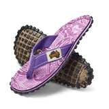 Gumbies ISLANDER Unisex Flip-Flops Purple Signature