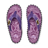 Gumbies ISLANDER Unisex Flip-Flops Purple Signature