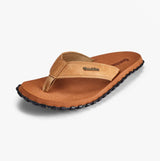 Gumbies VEGOVERT Unisex Flip-Flops Tan
