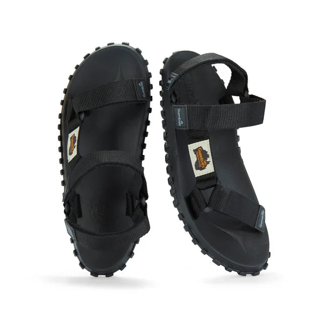 Gumbies SCRAMBLER Unisex Sandals Black