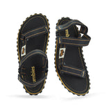 Gumbies TRACKER Unisex Sandals Black