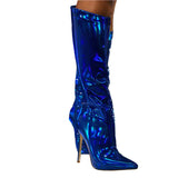 Women’s Pointed Toe High-Heeled Boots