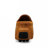 Accept OEM in Ready Stock Handmade Pure Real Genuine Leather Breathable 4 Season Men Dress Business Loafers