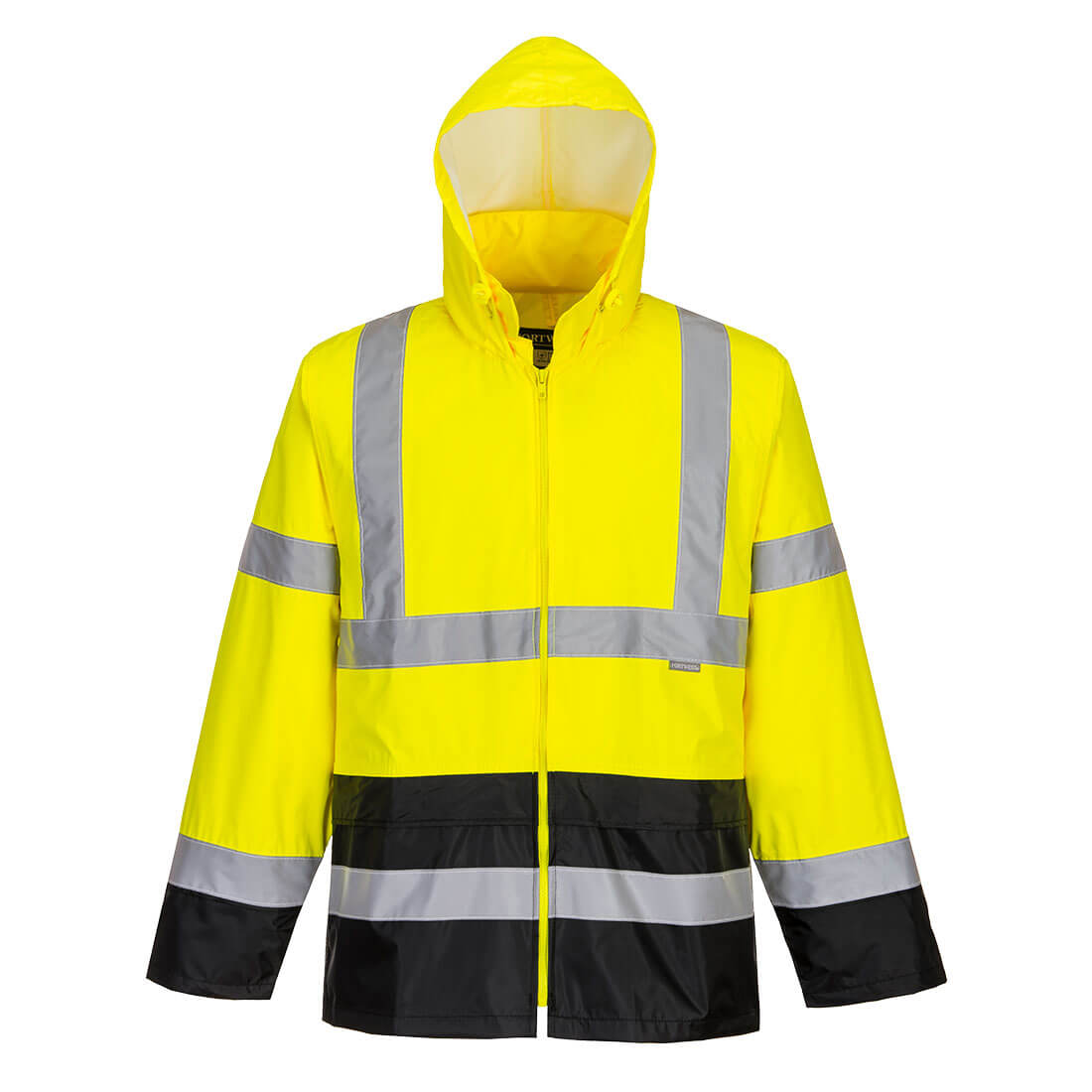 Portwest Hi-Vis Contrast Classic Rain Jacket