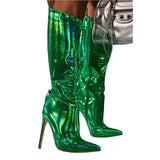 Women’s Pointed Toe High-Heeled Boots