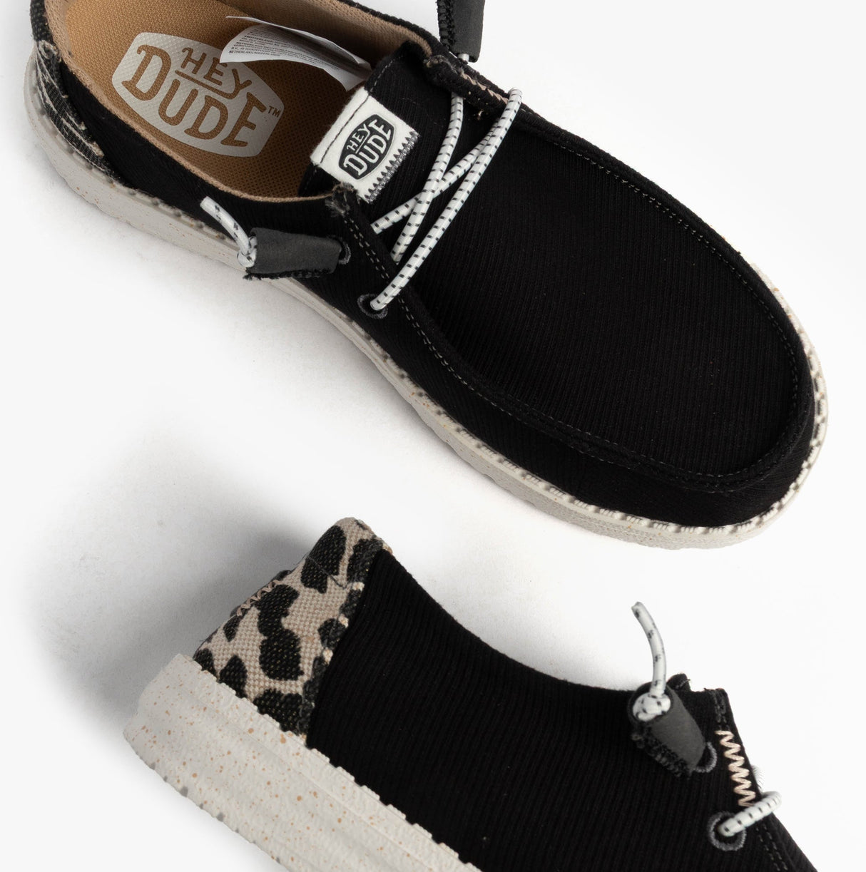 HEYDUDE WENDY Womens Shoes Black