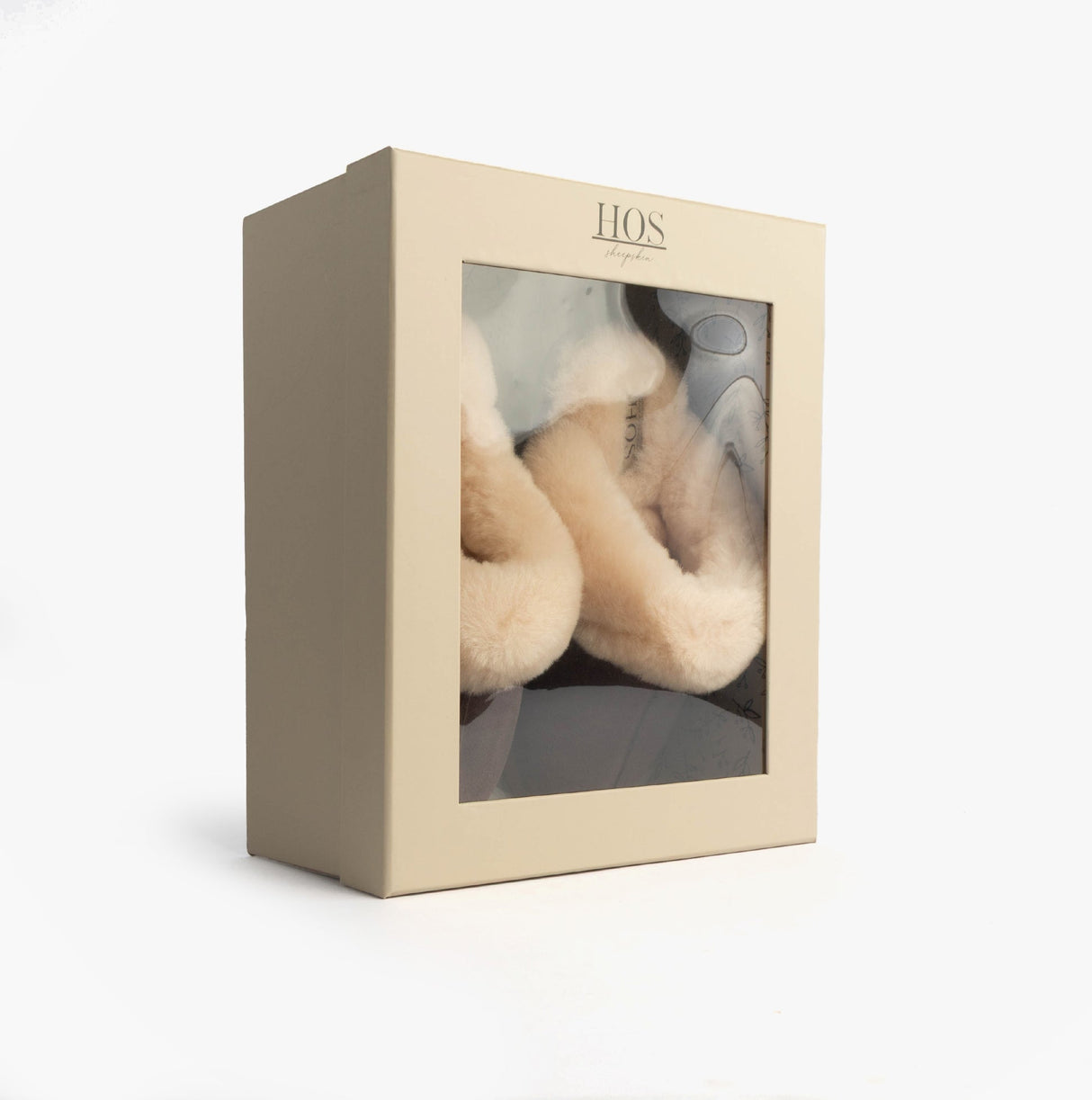 HOS Sheepskin AYLA Womens Real Sheepskin Mule Slippers Espresso