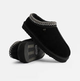 HOS Sheepskin BELLA Womens Full Slippers Black