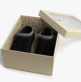 HOS Sheepskin BELLA Womens Full Slippers Black