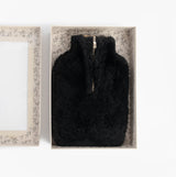 HOS Sheepskin IRIS Sheepskin Hot Water Bottle Black
