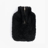 HOS Sheepskin IRIS Sheepskin Hot Water Bottle Black