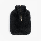 HOS Sheepskin IRIS Sheepskin Hot Water Bottle Black