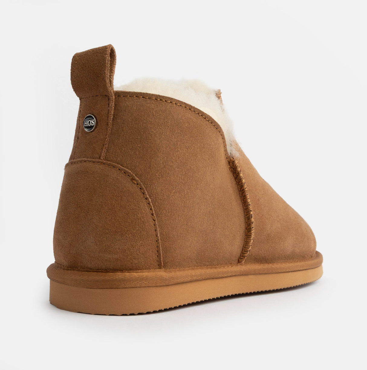 HOS Sheepskin TIA Womens Boot Slippers Chestnut