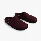 Haflinger SOFT Womens Slippers Bordeaux