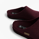 Haflinger SOFT Womens Slippers Bordeaux