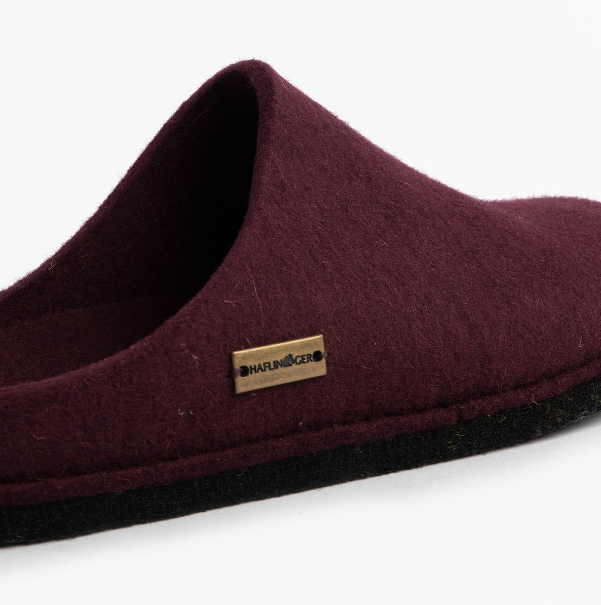 Haflinger SOFT Womens Slippers Bordeaux