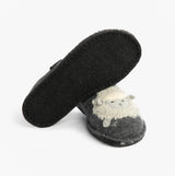 Haflinger LAMBY Womens Slippers Anthracite