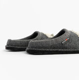Haflinger LAMBY Womens Slippers Anthracite