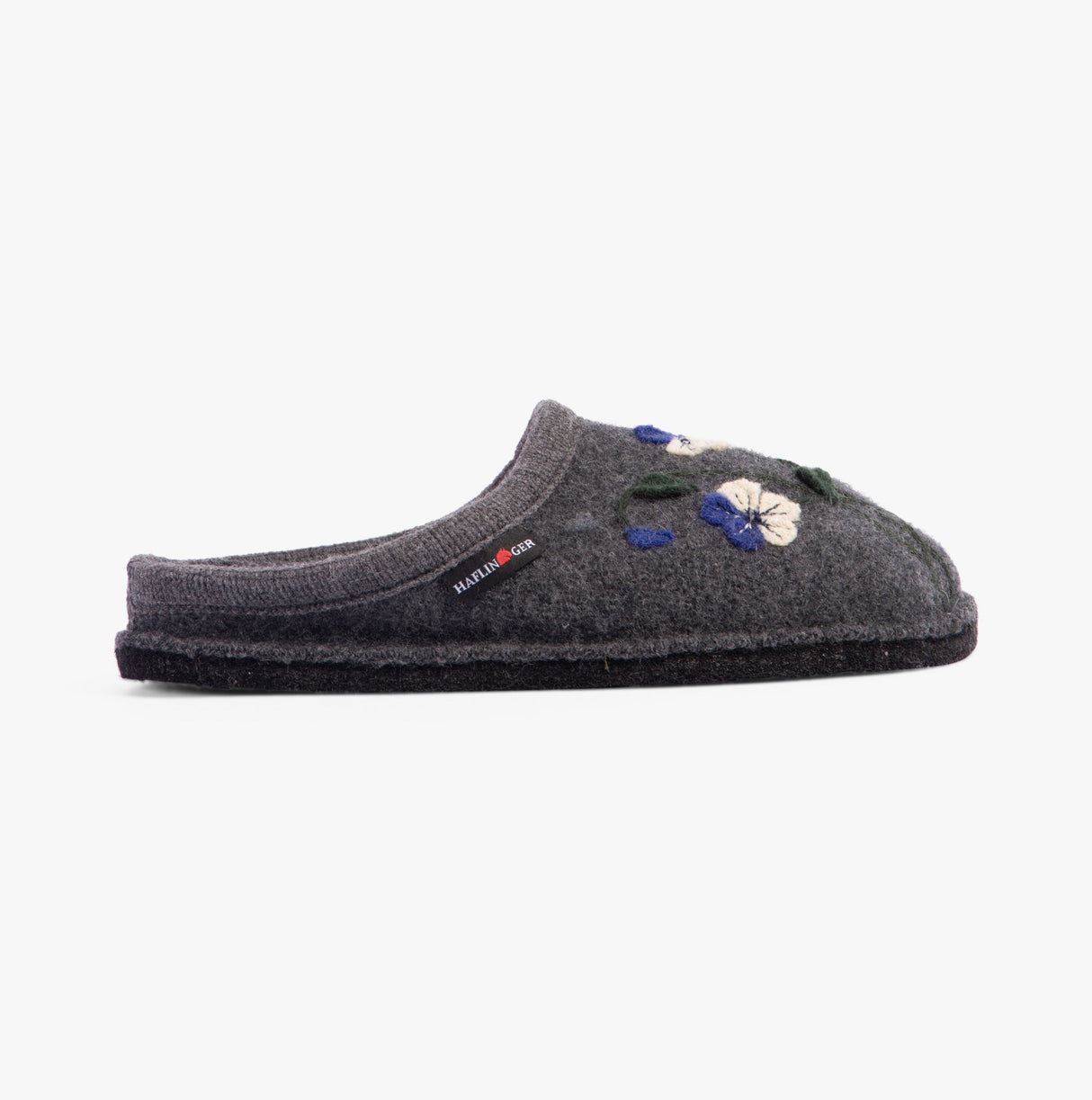 Haflinger VIOLA Womens Slippers Anthracite