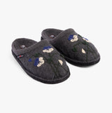 Haflinger VIOLA Womens Slippers Anthracite