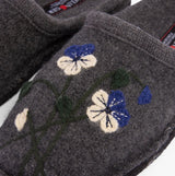 Haflinger VIOLA Womens Slippers Anthracite
