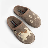 Haflinger FIDO Womens Slippers Beige